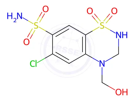 Chemical structure of Hydrochlorothiazide Impurity 115