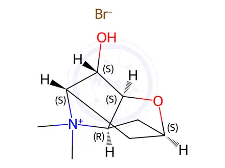 Chemical structure of Tiotropium Bromide EP Impurity H