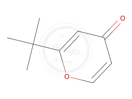 Chemical structure of 2-tert-Butyl-4H-pyran-4-one