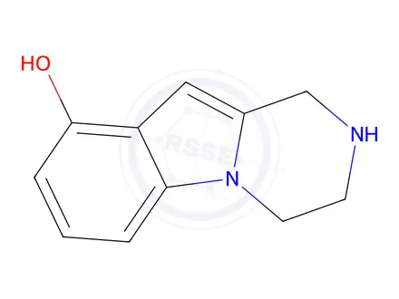 Chemical structure of 1,2,3,4-Tetrahydropyrazino[1,2-a]indol-9-ol