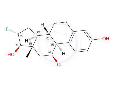 Chemical structure of Fluoroestradiol Impurity 12