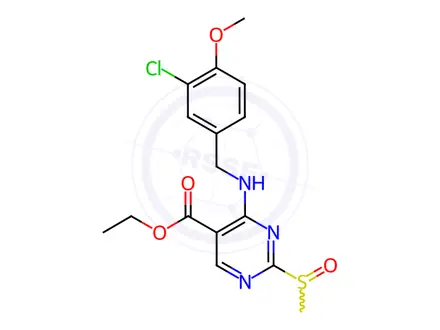 Chemical structure of Avanafil Related Compound 1