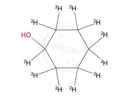 Chemical structure of Cyclohexan D11-ol