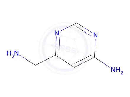 Chemical structure of 6-(Aminomethyl)pyrimidin-4-amine