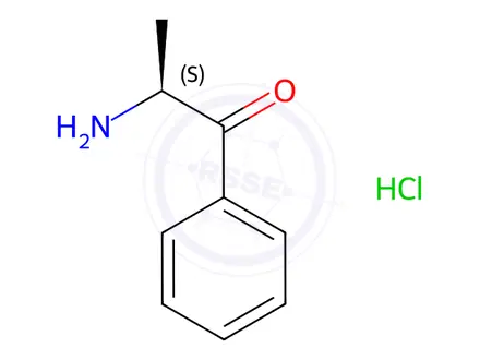 Chemical structure of Dexamfetamine Sulfate EP Impurity C (HCl salt)