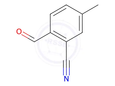 Chemical structure of 2-Formyl-5-methylbenzonitrile