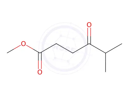 Chemical structure of 4-Oxo-5-methylhexanoic acid methyl ester