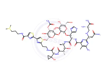 Chemical structure of Cleomycin A2