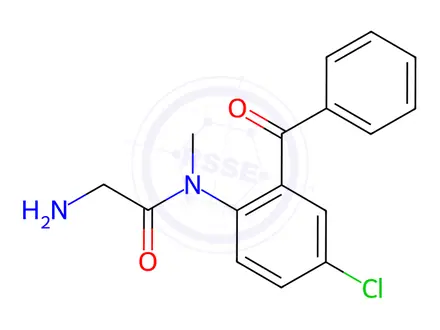Chemical structure of Diazepam Impurity 7
