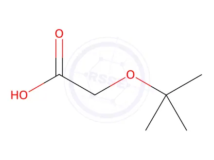 Chemical structure of tert-Butoxy acetic acid