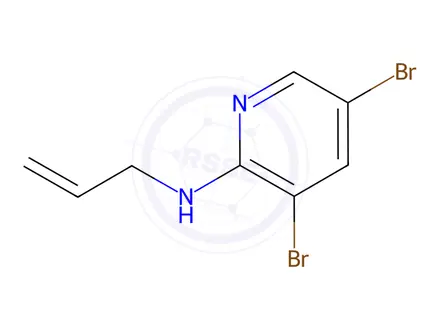Chemical structure of N-Allyl-3,5-dibromopyridin-2-amine