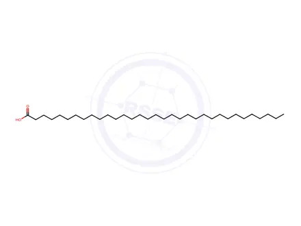 Chemical structure of Tritriacontanoic acid