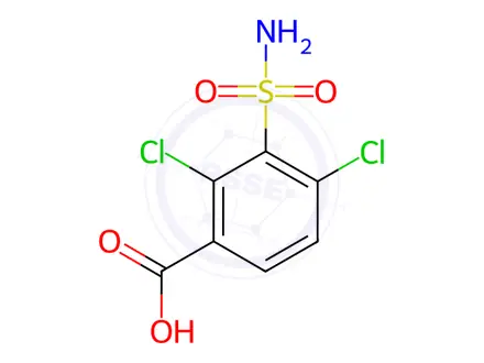Chemical structure of Furosemide Impurity 28