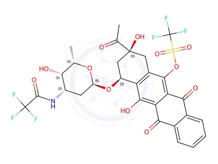 Chemical structure of Idarubicin Impurity 11