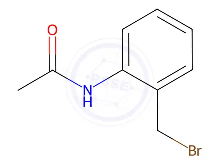Chemical structure of N-(2-(Bromomethyl)phenyl)acetamide