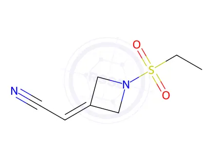 Chemical structure of Baricitinib Impurity A