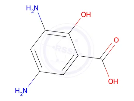 Chemical structure of Mesalazine Impurity 10 Dihydrochloride (Mesalazine EP Impurity J Dihydrochloride)
