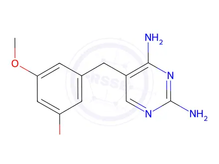 Chemical structure of Trimethoprim Impurity 38