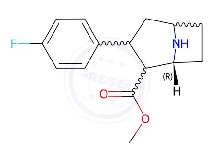 Chemical structure of Cocaine Hydrochloride Impurity 11