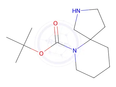 Chemical structure of Tert-butyl 2,6-Diazaspiro[4.5]decane-6-carboxylate
