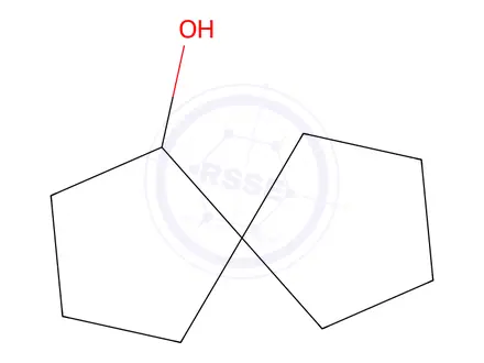 Chemical structure of spiro[4.4]nonan-1-ol