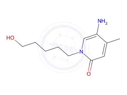 Chemical structure of 5-Amino-1-(5-hydroxypentyl)-4-methylpyridin-2(1h)-one
