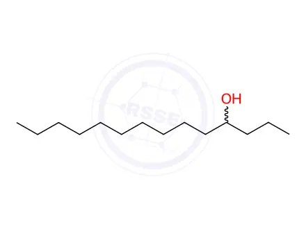 Chemical structure of Tetradecanol