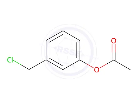 Chemical structure of 3-(Chloromethyl)phenyl acetate