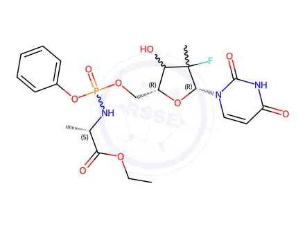 Chemical structure of Sofosbuvir Impurity 138