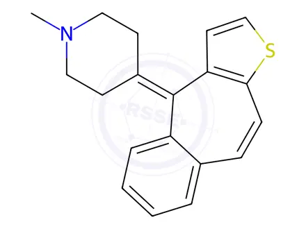 Chemical structure of Ketotifen EP Impurity A