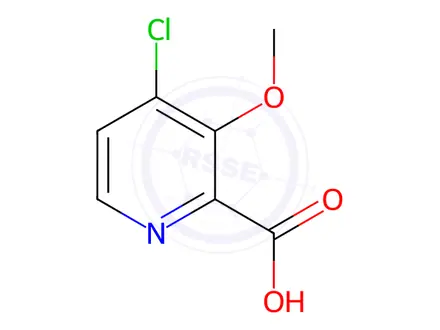 Chemical structure of 4-Chloro-3-methoxypicolinic acid (BSC)