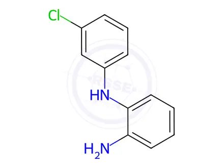 Chemical structure of Clobazam Impurity 31