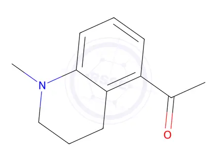 Chemical structure of 1-(1-Methyl-1,2,3,4-tetrahydroquinolin-5-yl)ethanone