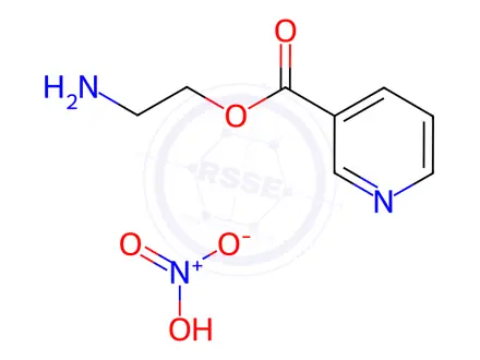 Chemical structure of Nicorandil EP Impurity C Nitrate