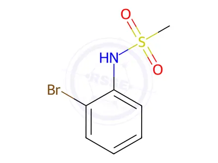 Chemical structure of N-(2-Bromophenyl)methanesulfonamide