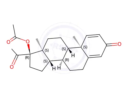 Chemical structure of Cyproterone Acetate Impurity 8(Cyproterone Acetate EP Impurity H)
