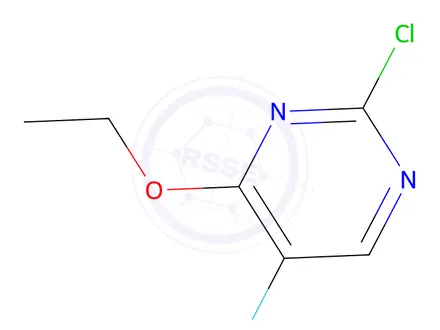 Chemical structure of 2-Chloro-4-ethoxy-5-fluoropyrimidine