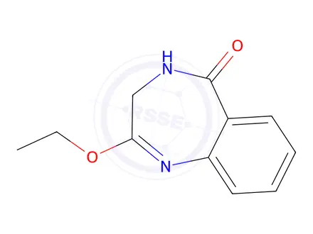 Chemical structure of 5H-1,4-Benzodiazepin-5-one,2-ethoxy-3,4-dihydro-(9CI)