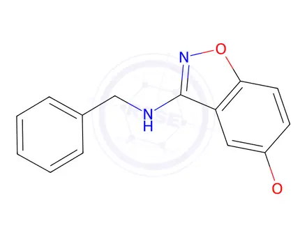 Chemical structure of N-benzyl-5-methoxybenzo[d]isoxazol-3-amine