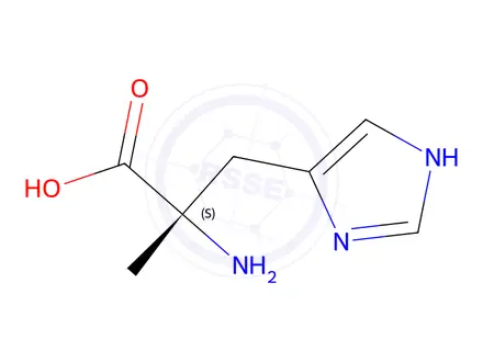 Chemical structure of Histidine Impurity 33
