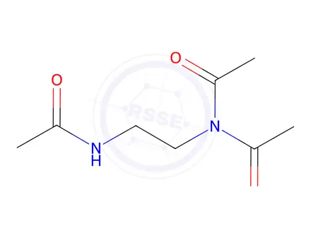 Chemical structure of Acetamide, N-acetyl-N-[2-(acetylamino)ethyl]-