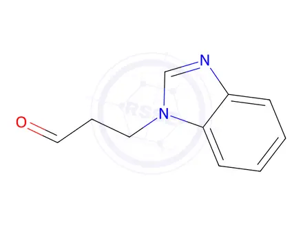 Chemical structure of 1H-Benzimidazole-1-propanal(9CI)