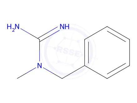 Chemical structure of N-Benzyl-N-methylguanidine