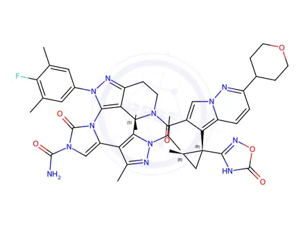 Chemical structure of Lenvatinib N-Ethyl Impurity methanesulfonate salt