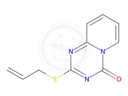 Chemical structure of 2-(ALLYLSULFANYL)-4H-PYRIDO[1,2-A][1,3,5]TRIAZIN-4-ONE