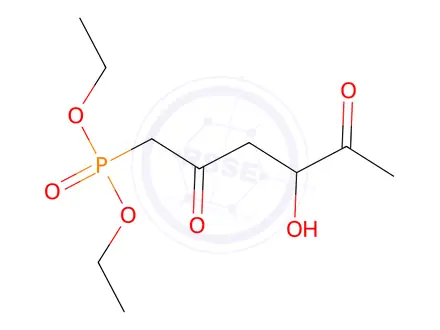 Chemical structure of 1-Diethoxyphosphinyl-4-hydroxy-2,5-hexanedione