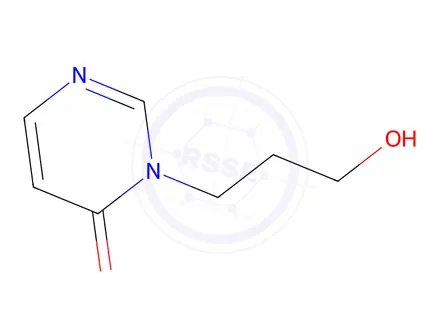 Chemical structure of 3-(3-Hydroxypropyl)-3,4-dihydropyrimidin-4-one