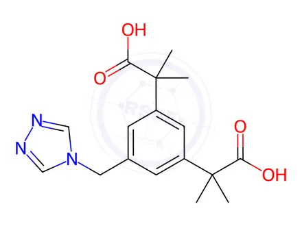 Chemical structure of Anastrozole Impurity 72