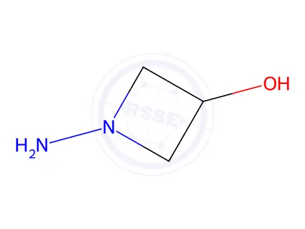 Chemical structure of 1-aminoazetidin-3-ol dihydrochloride