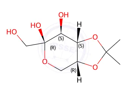 Chemical structure of Topiramate Impurity 5